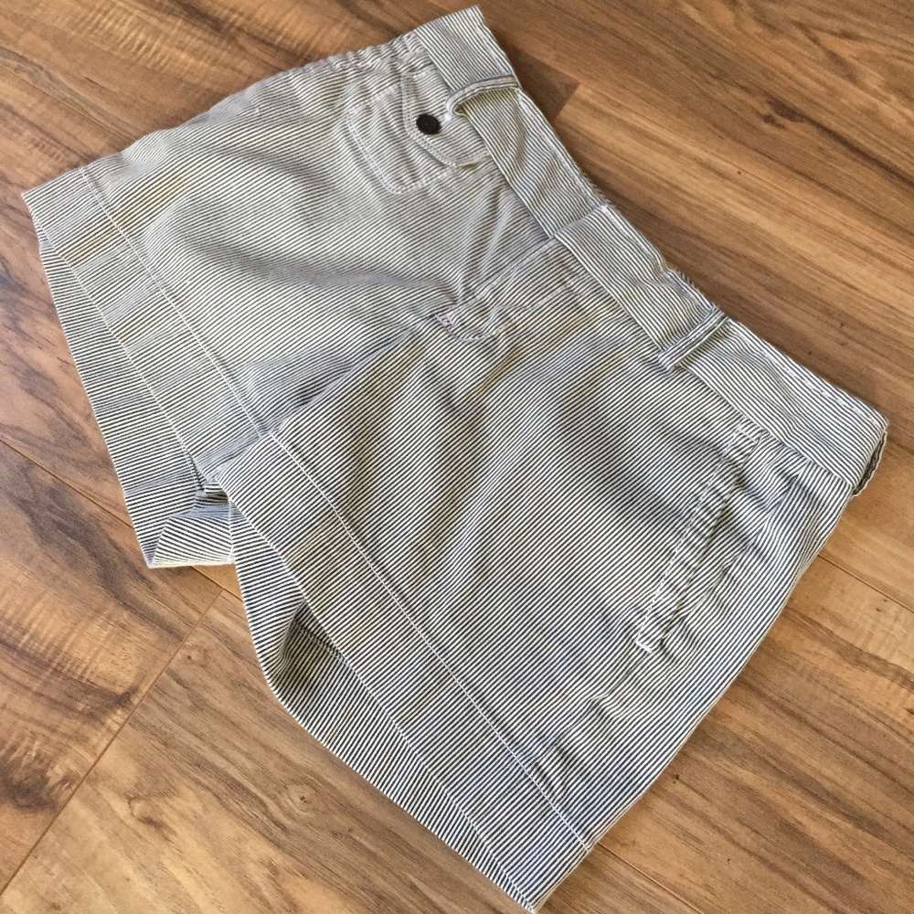 Banana Republic Striped Martin Shorts 4
